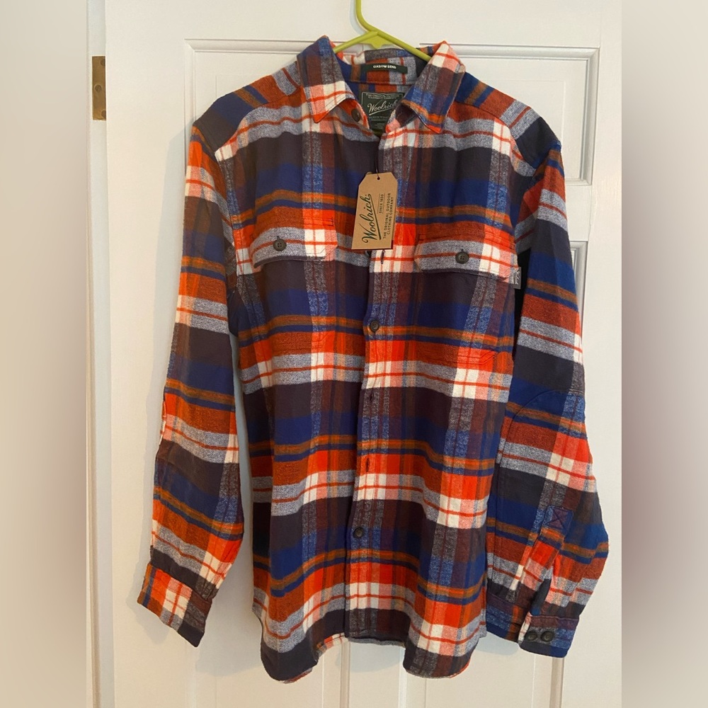 BRAND NEW with tags! Men’s Woolrich Oxbow Bend Cotton Blend Flannel